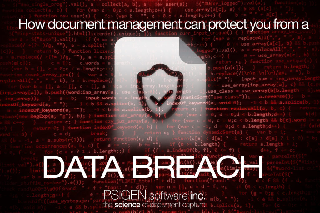 3 Ways Document Management Keeps Your Information Secure from a Data Breach