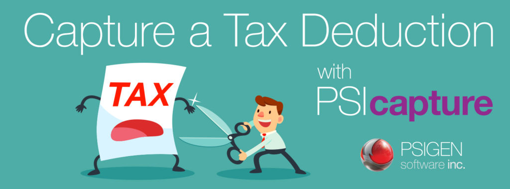 Capture a Tax Deduction with PSIcapture