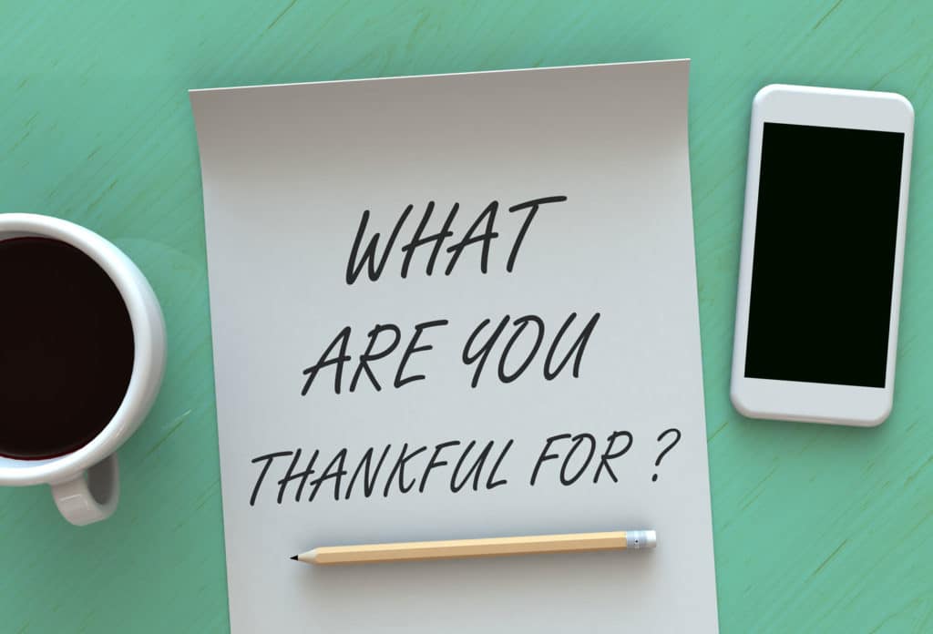 What Are You Thankful For?